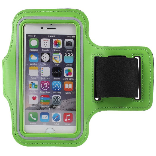 Armband 6" for Running / Sports AP05 green