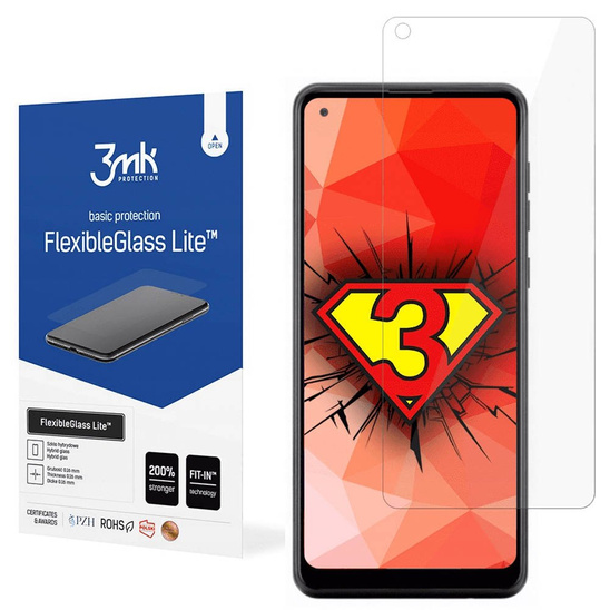 Hybrid Glass SAMSUNG GALAXY A12 3mk Flexible Glass Lite thin (0.16mm)