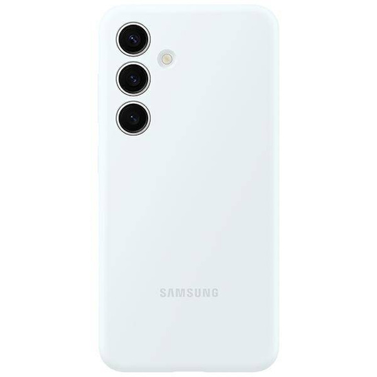 Case SAMSUNG GALAXY S24+ Silicone Case SAMSUNG (EF-PS926TWEGWW) white