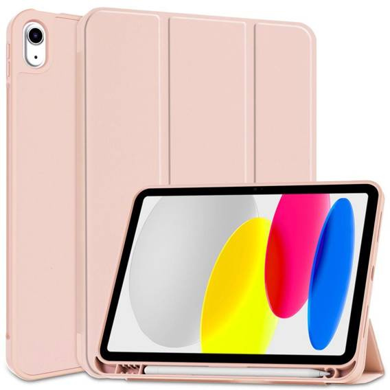 Case APPLE IPAD 11.0" (11GEN) 2025 / 10.9" (10GEN) 2022 Tech-Protect SC Pen pink