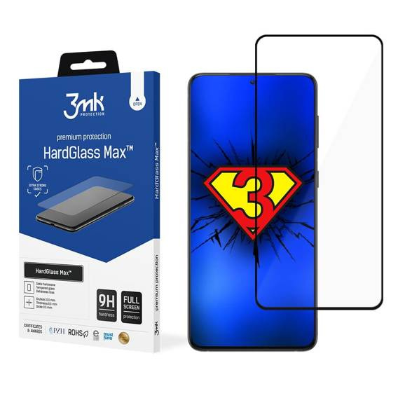 Szkło Hartowane 5D SAMSUNG GALAXY S21 FE 3mk Hard Glass Max Lite