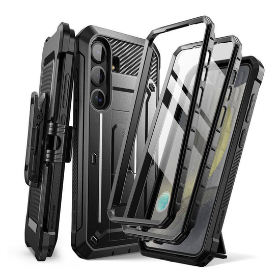 Etui SAMSUNG GALAXY S25+ SupCase Unicorn Beetle Pro 2-set czarne