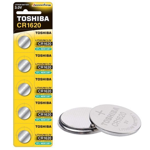 Bateria litowa Toshiba CR1620 3V 5 szt.
