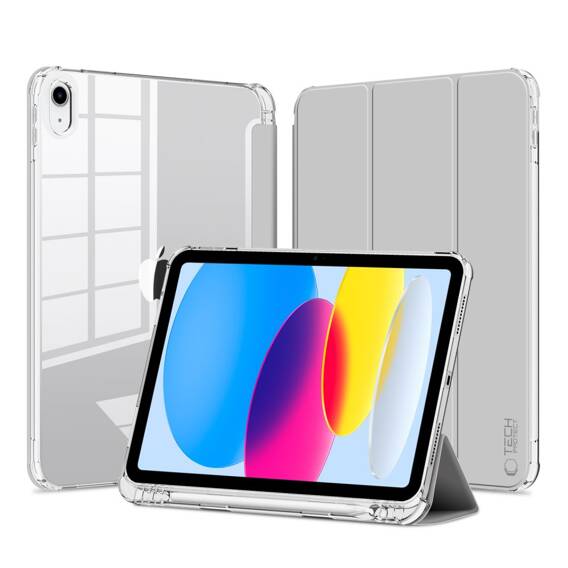 Etui APPLE IPAD 10.9 (10GEN) Tech-Protect SC Pen szare