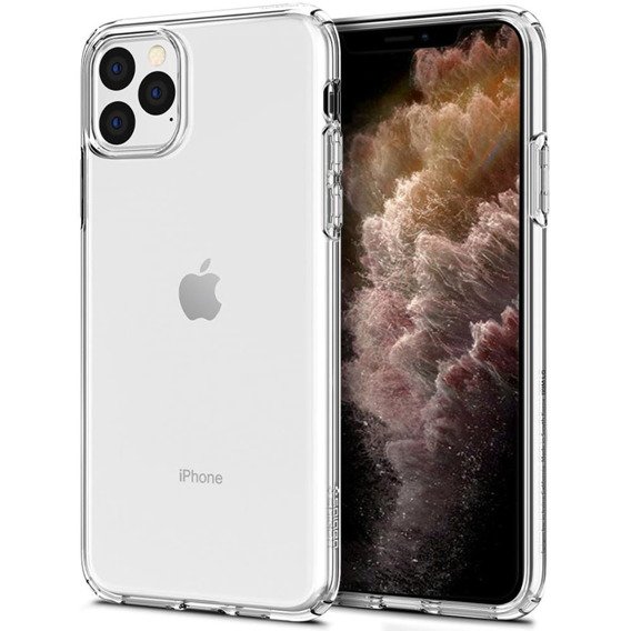 Etui IPHONE 11 PRO Spigen Liquid Crystal Clear transparentne