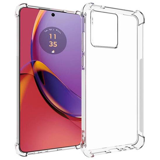 Etui MOTOROLA MOTO G34 5G Antishock Case transparentne