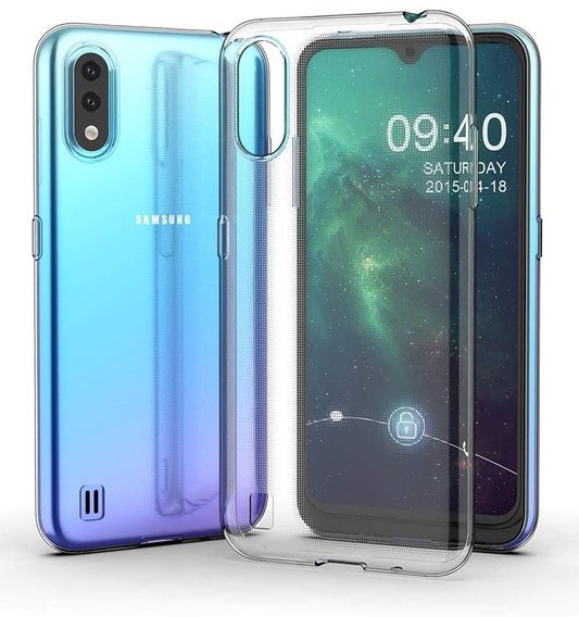 Etui SAMSUNG GALAXY A01 Nexeri Slim Case Protect 2mm transparentne