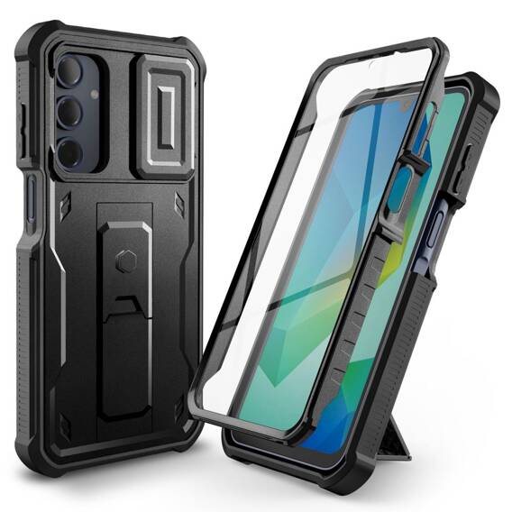 Etui SAMSUNG GALAXY A16 Tech-Protect Kevlar Cam+ czarne