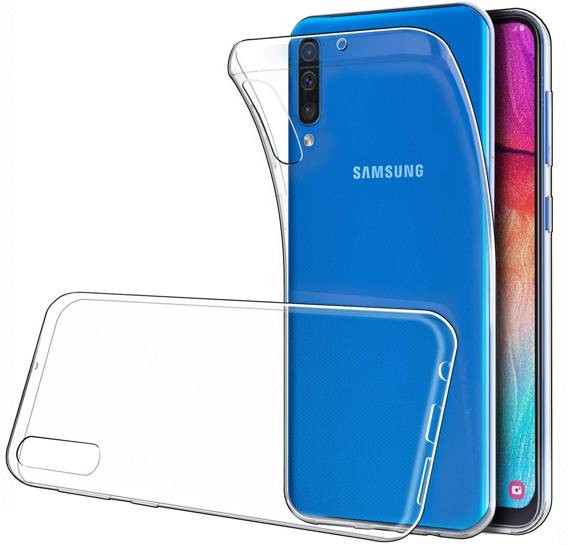 Etui SAMSUNG GALAXY A50 Elastyczne Silikonowe Slim 1,8mm transparentne