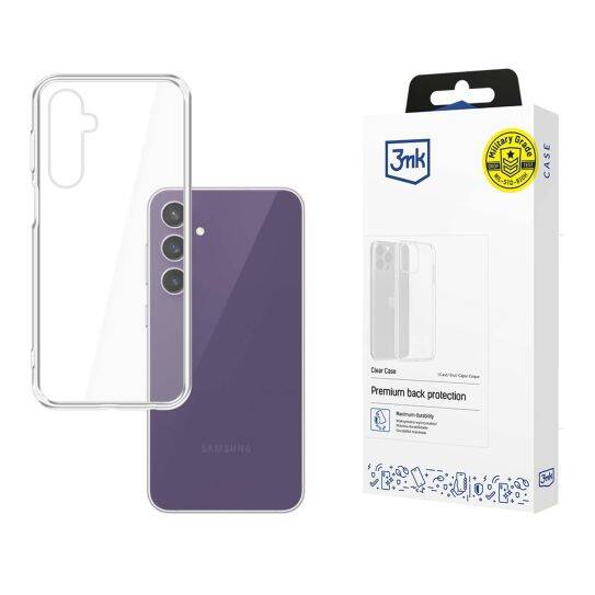 Etui SAMSUNG GALAXY S24 FE 3mk Clear Case transparentne