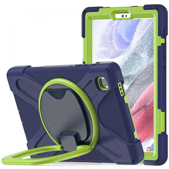 Etui SAMSUNG GALAXY TAB A7 LITE 8.7 Tech-Protect X-Armor granatowo-limonkowe