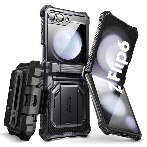 Etui SAMSUNG GALAXY Z FLIP 6 Supcase IBLSN ArmorBox czarne