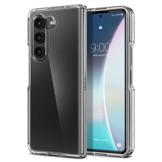 Etui SAMSUNG GALAXY Z FOLD 5 Spigen Ultra Hybrid Crystal transparentne