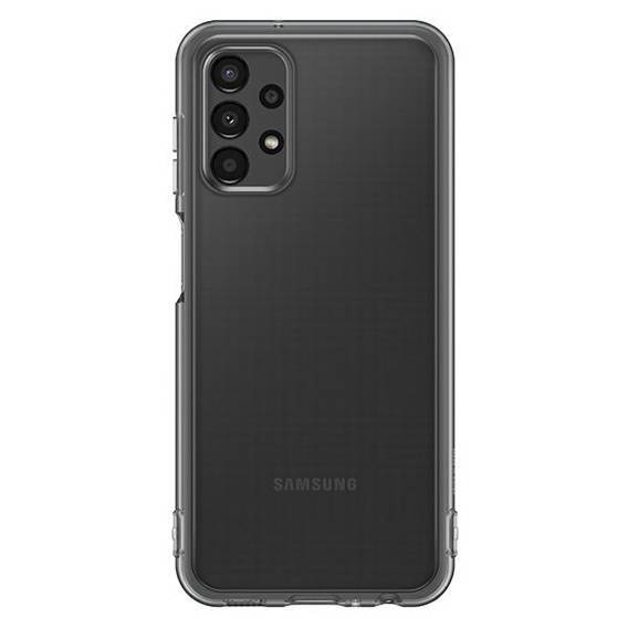 Etui Samsung EF-QA135TB A13 A135 czarny/black Soft Clear Cover