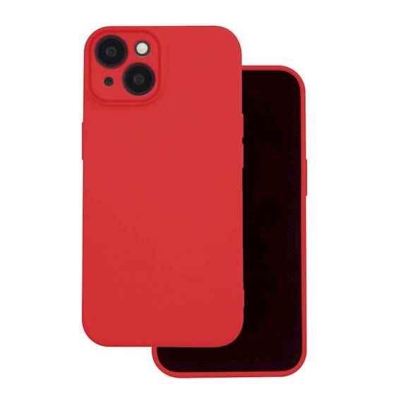 Etui XIAOMI REDMI 13C 5G Silicone Case Elastyczne Silikonowe czerwone