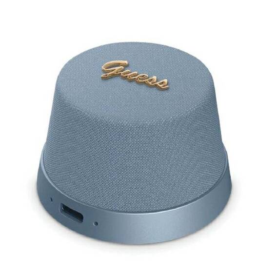 Głośnik Bluetooth Guess GUWSC3ALSMB Speaker Stand Magnetic Script Metal niebieski