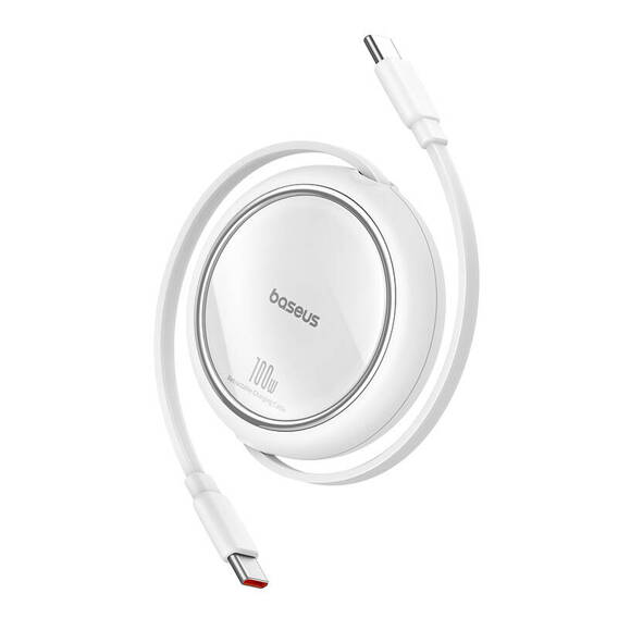 Kabel 100W 1m PD USB-C do USB-C Baseus Free2Draw biały