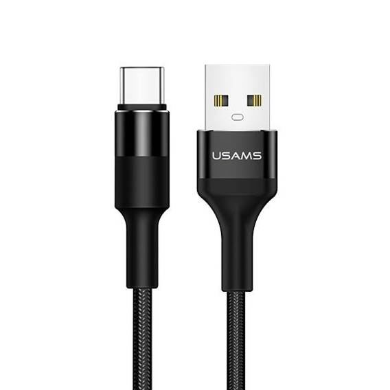 Kabel 2A 1.2m USB - USB-C Usams U5 SJ221TC01 (US-SJ221) czarny