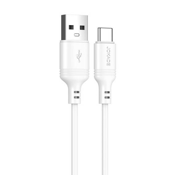 Kabel 2m 3A (USB - USB-C) Ładowanie i Transfer Danych Jokade Bohao (JA007) biały