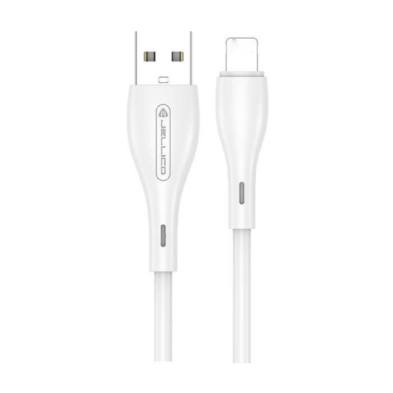 Kabel 3.1A 1m USB - USB-C Jellico A14 biały