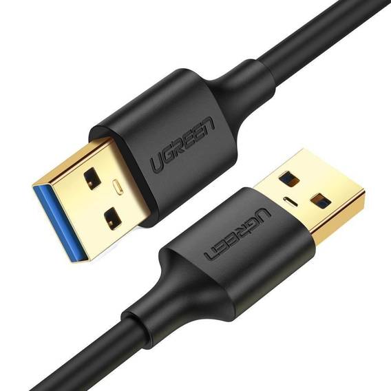 Kabel USB 3.0 A-A UGREEN 0.5m (czarny)
