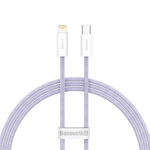 Kabel USB-C do Lightning Baseus Dynamic 2, 20W, 1m (fioletowy)