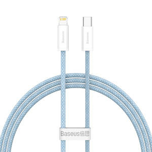 Kabel USB-C do Lightning Baseus Dynamic Series, 20W, 1m (niebieski)