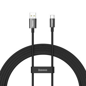 Kabel USB do USB-C Baseus Superior Series, 65W, 2m (czarny)