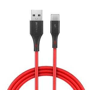 Kabel USB do USB-C BlitzWolf BW-TC15 3A 1.8m (czerwony)
