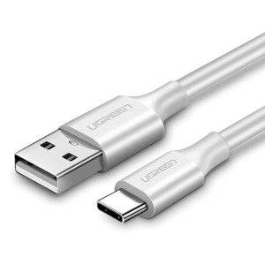 Kabel USB do USB-C QC3.0 UGREEN 0.25m (biały)