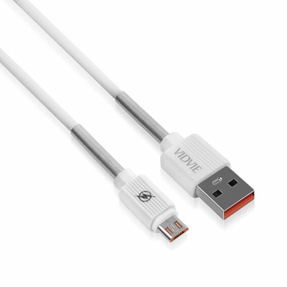 Kabel VIDVIE C510 USB/Micro 3,1A, 1m biały