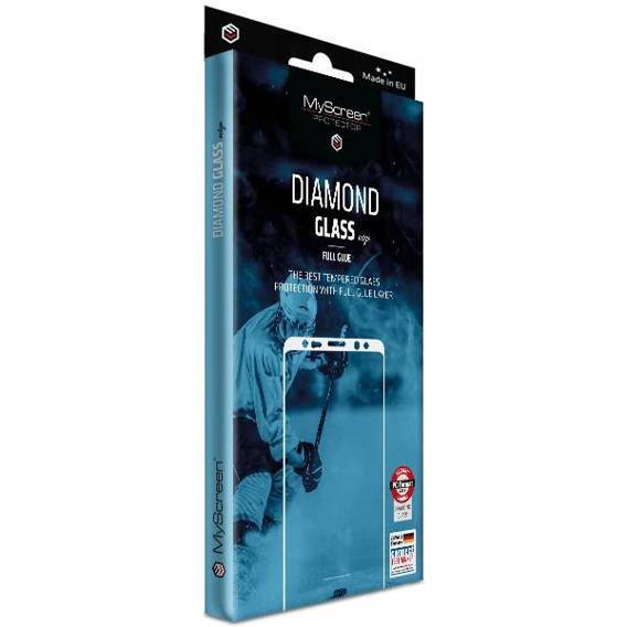 MS Diamond Glass Edge FG iPhone X/XS/11 Pro czarny/black Full Glue