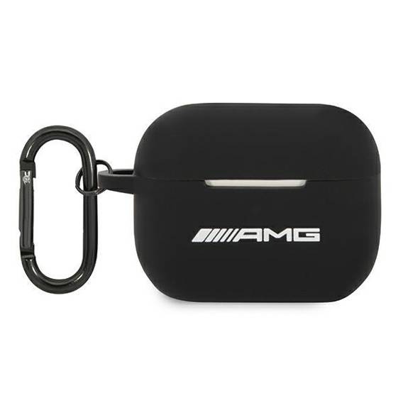 Oryginalne Etui APPLE AIRPODS PRO AMG Silicone Big Logo (AMAPRBK) czarne