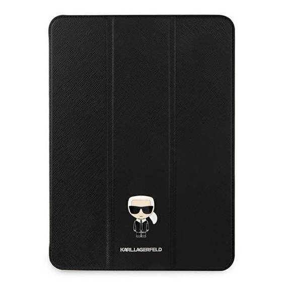 Oryginalne Etui APPLE IPAD PRO 11.0 (3gen) Karl Lagerfeld Book Cover Saffiano Karl Iconic (KLFC11OKMK) czarne