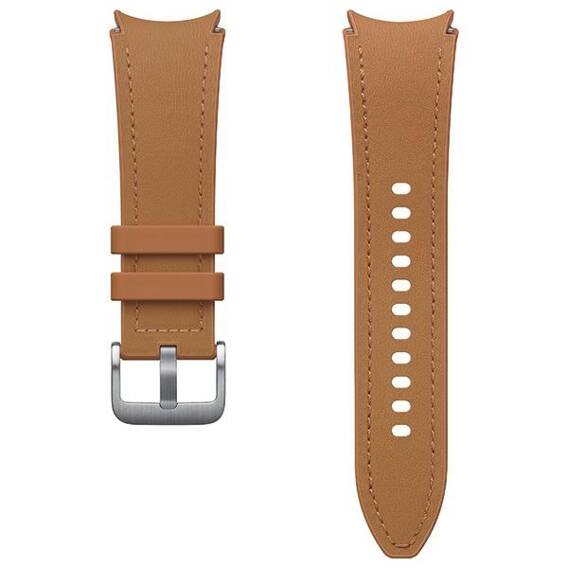 Pasek Hybrid Eco-Leather Band Samsung ET-SHR95SDEGEU do Watch6 20mm S/M camel