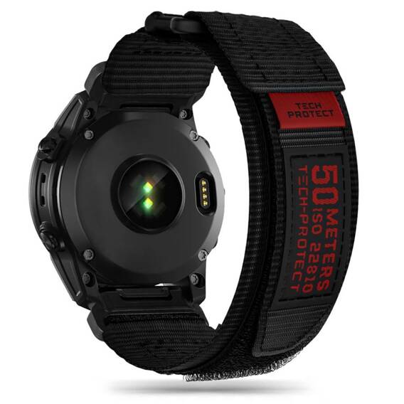 Pasek do GARMIN FENIX 5 / 6 / 6 PRO / 7 Tech-Protect Scout Pro czarne