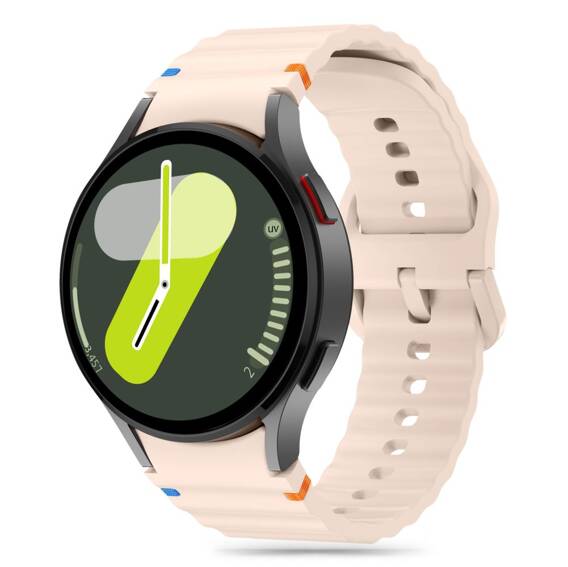 Pasek do SAMSUNG GALAXY WATCH 4 / 5 / 5 PRO / 6 / 7 / FE Tech-Protect Silicone Sport różowe