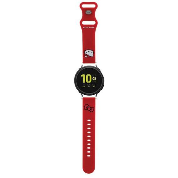 Pasek do SAMSUNG GALAXY WATCH ACTIVE (40MM) / (44MM) / GALAXY WATCH ACTIVE 2 (40MM) / GALAXY WATCH 3 (41MM) / GALAXY WATCH 4 (44MM) / GALAXY WATCH 4 CLASSIC (46MM) / GALAXY WATCH 5 (44MM) / GALAXY WATCH 5 PRO (45MM) Hello Kitty Strap