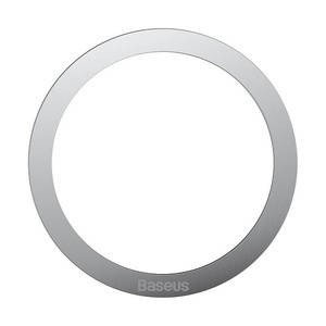 Pierścień magnetyczny Baseus Halo do telefonu, MagSafe (srebrny)