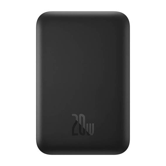 Powerbank mini bezprzewodowy 6000mAh 20W Baseus  (czarny)