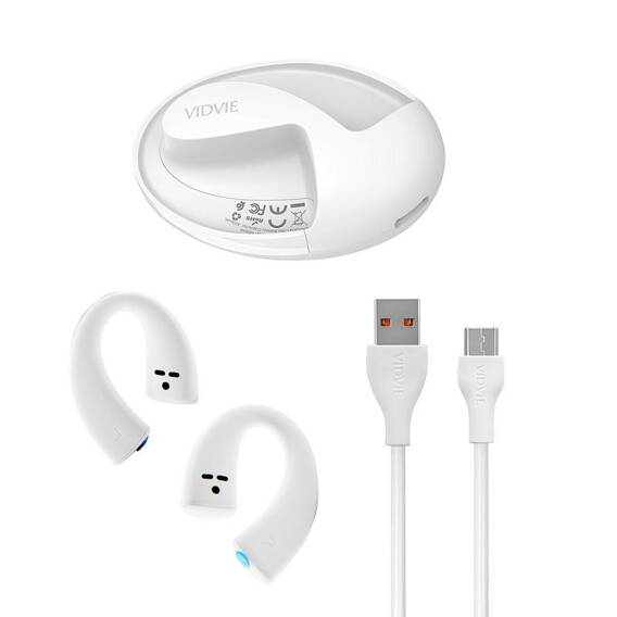Słuchawki VIDVIE BT882 Bluetooth biały