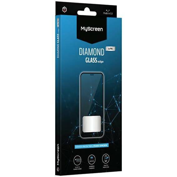 Szkło Hartowane 5D HONOR X8C MyScreen Diamond Glass Edge Lite Full Glue czarne