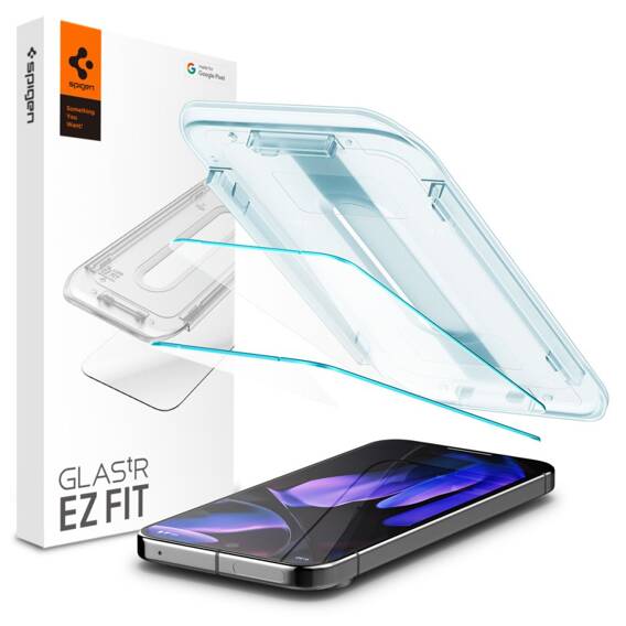 Szkło Hartowane GOOGLE PIXEL 9 / 9 PRO Spigen Glas.tr "EZ Fit" 2-Pack Clear