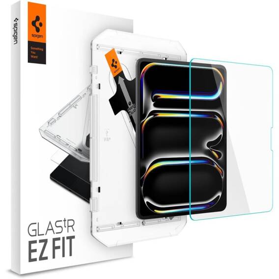 Szkło Hartowane IPAD PRO 13.0 2024 Spigen Glas.tr "Ez Fit" Clear