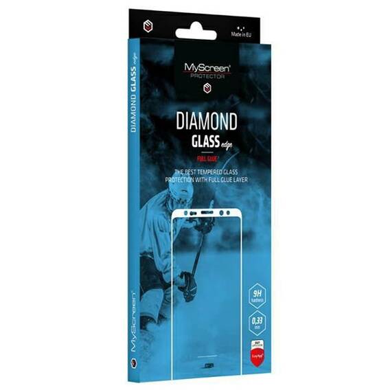 Szkło Hartowane VIVO V40 SE MyScreen Diamond Glass Edge Full Glue czarne