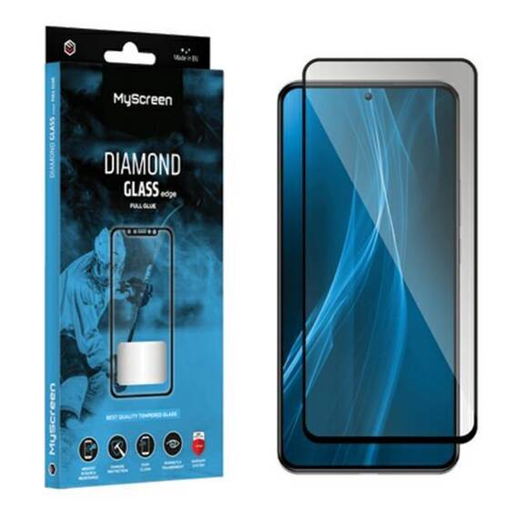 Szkło Hartowane VIVO Y17S MyScreen Diamond Glass Edge Full Glue czarne