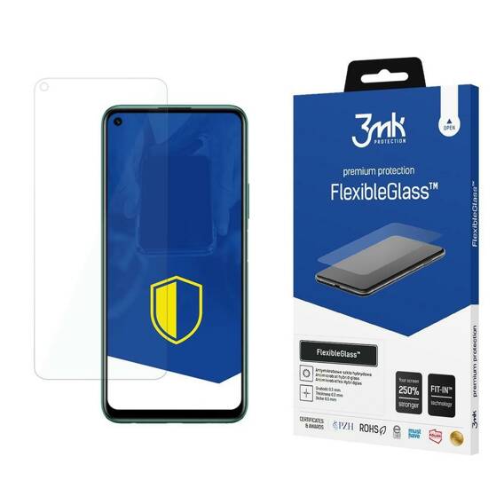 Szkło Hybrydowe HUAWEI P40 LITE 5G 3mk Flexible Glass Folia Hybrydowa