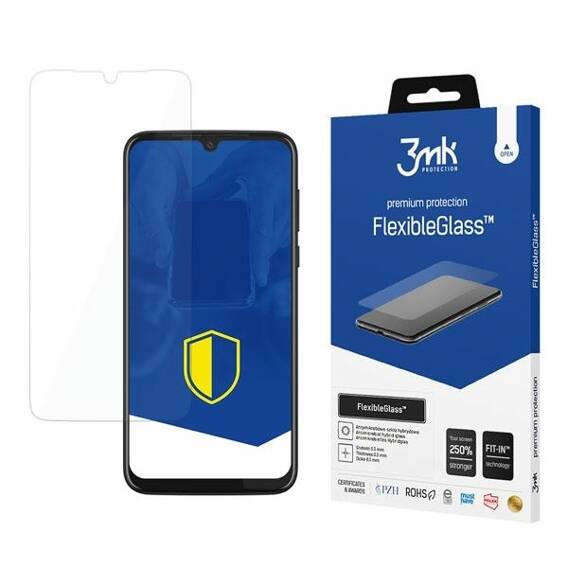 Szkło Hybrydowe MOTOROLA MOTO G8+ 3mk Flexible Glass Folia Hybrydowa