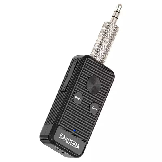 Transmiter Bluetooth 5.0 z Funkcją Mikrofonu AUX mini jack 3,5mm + Wejście na Kartę microSD KAKUSIGA KSC-775 YINHU czarny