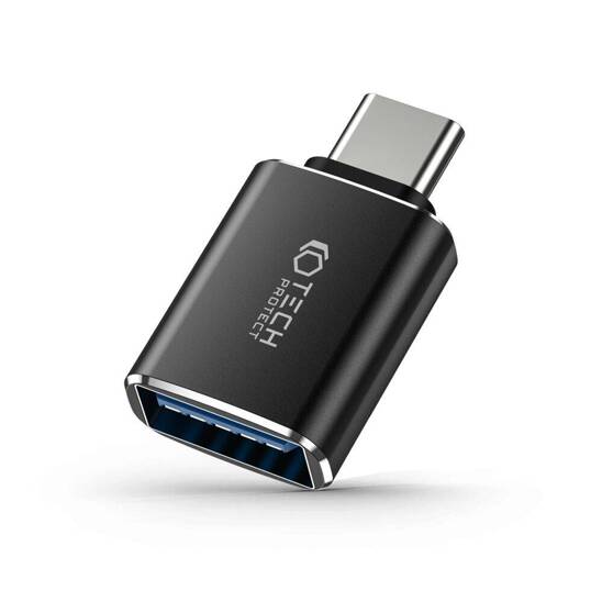 Adapter USB-C do USB OTG Tech-Protect Ultraboost czarny